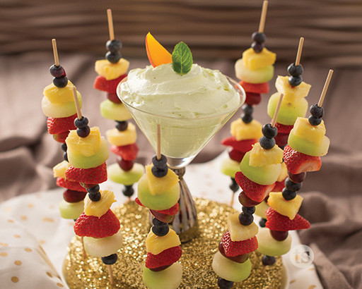 Key Lime Dip Fruit Kabobs