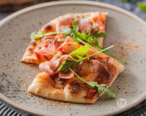Hot Honey Prosciutto Flatbread