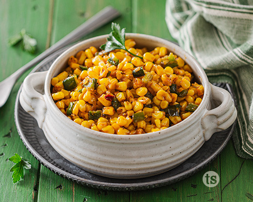 Hot Honey Buttered Corn