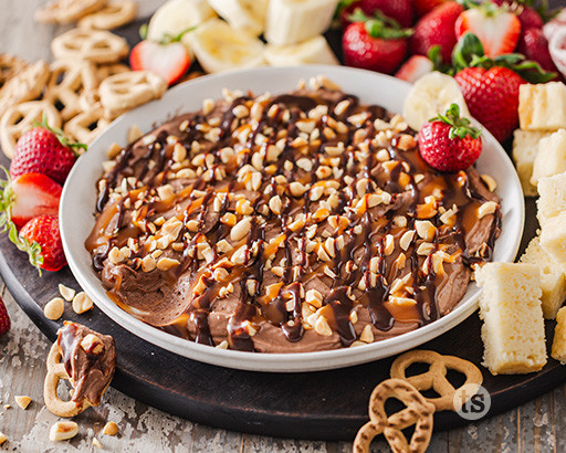 Hot Fudge Dessert Dip