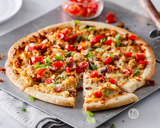 Buffalo Wing Chicken Pizza