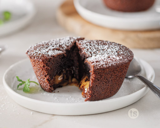 Chocolate Caramel Lava Cakes