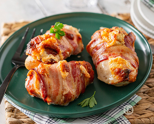 Bacon Wrapped Ranch Chicken