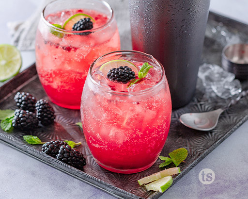 Blackberry Gin Limeade