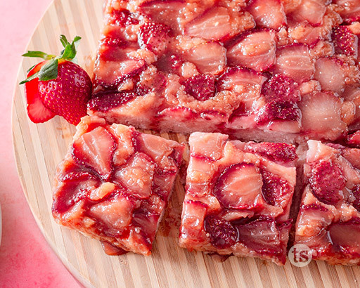 Strawberry Upside Down Cake