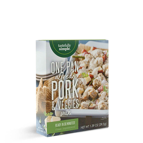 ONE Pan Alfredo Pork & Veggies Mix