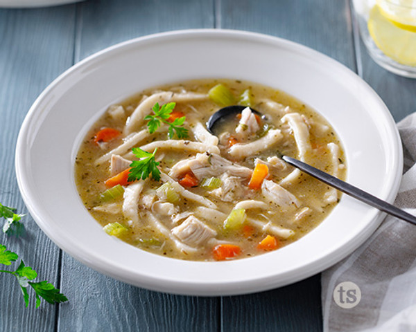 Rustic Turkey Noodle Soup