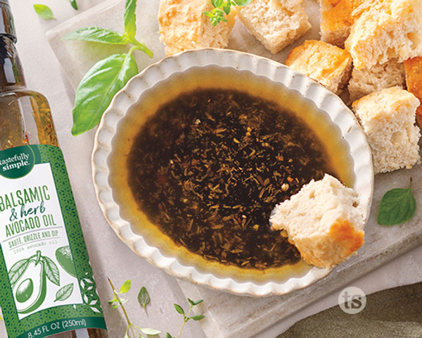 Balsamic Herb Avocado Oil Serving Suggestions
