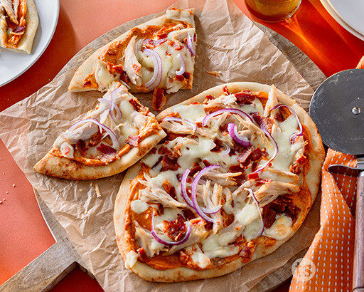 Oh Honey BBQ Chicken Pizzas