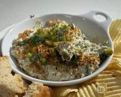 Fried Dill Pickle Dip