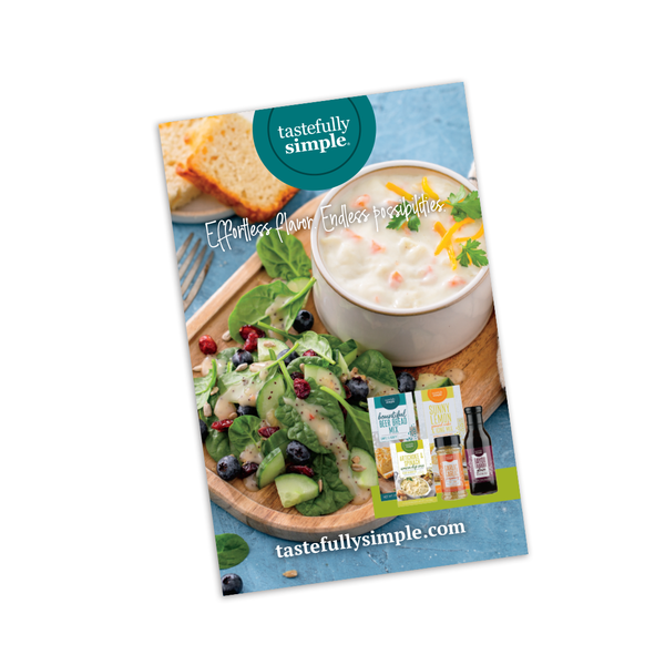 Tastefully Simple Standard Mini Catalog cover