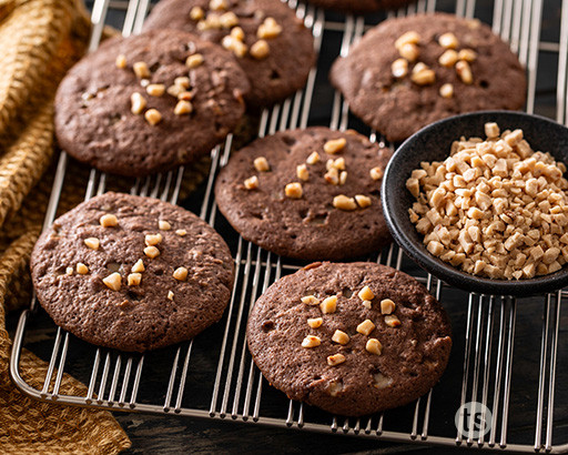 Toffee Brownie Cookies