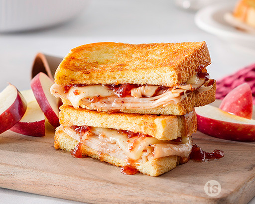 Apple Berry Turkey Melt