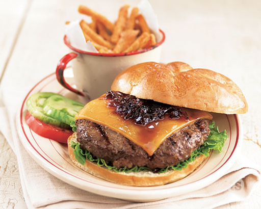 Bayou Bourbon Cheeseburgers