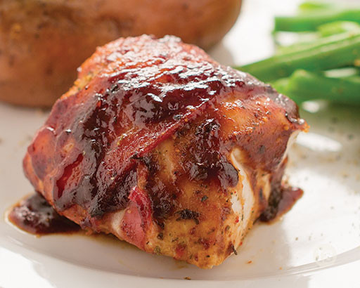 BBQ Bacon Wrapped Turkey Tenderloins