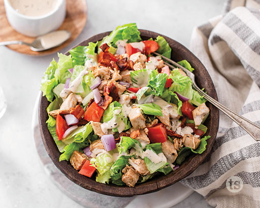 Chopped Chicken BLT Salad
