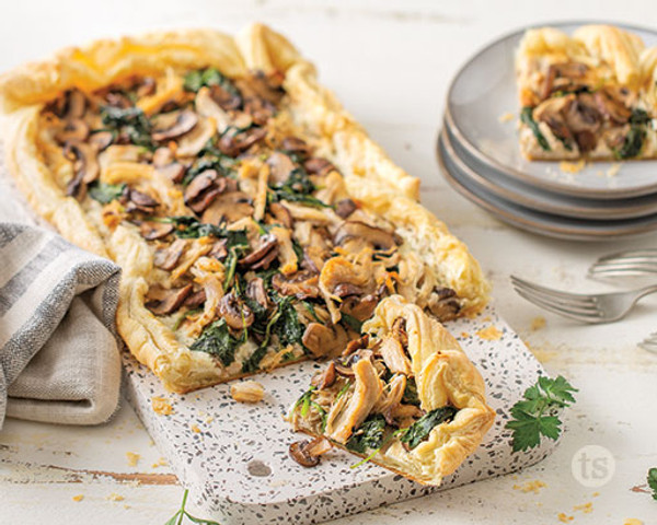 Magic Chicken Mushroom Galette