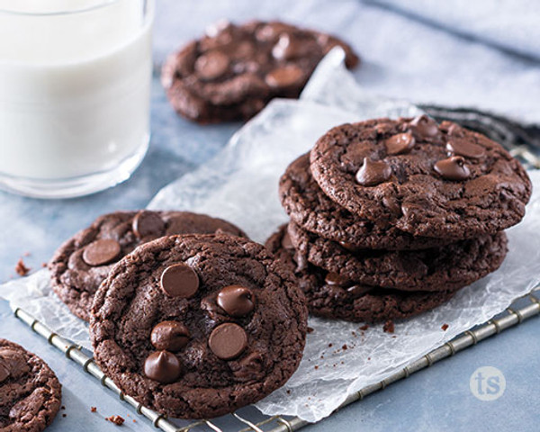 Chocolate Chocolate Chip Cookies