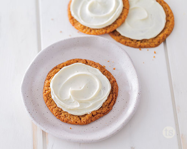 Frosted Gingerbread Thins