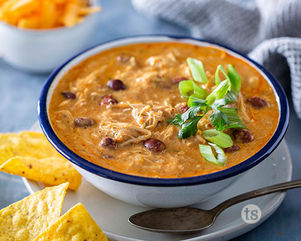 Creamy Chicken Tortilla Soup