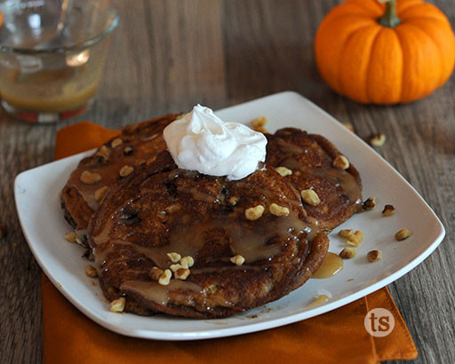 Perfectly Pumpkin Pancakes