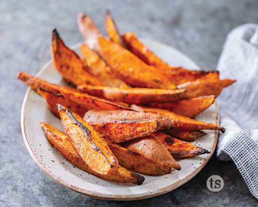 Spicy Sweet Potato Wedges