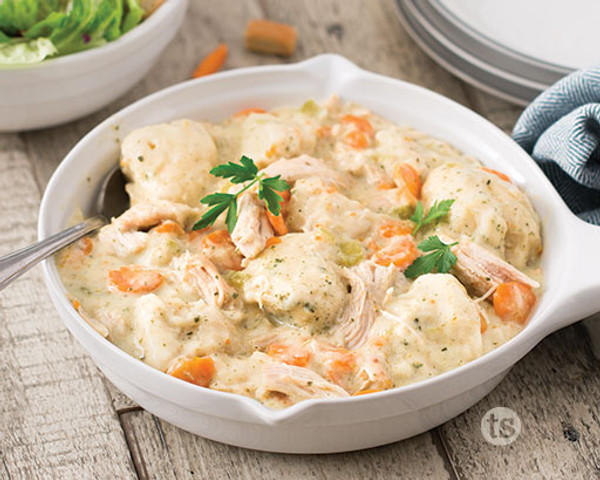 Slow Cooker Chicken Dumplings