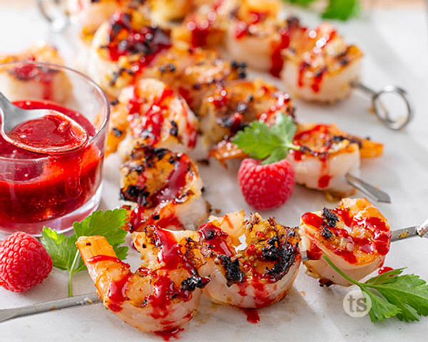 Citrus Raspberry Shrimp