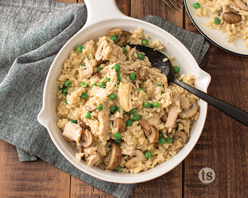 Chicken Mushroom Risotto