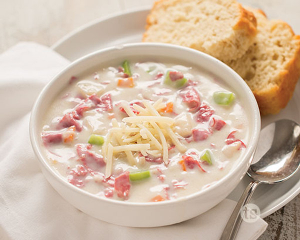 Corned Beef Potato Soup