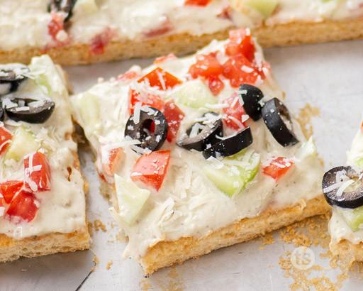Dill Veggie Pizza