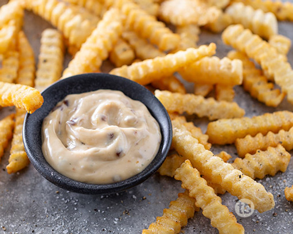 Fries with Bayou Bourbon Dipping Sauce