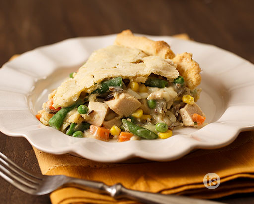 Chicken Wild Rice Pot Pie