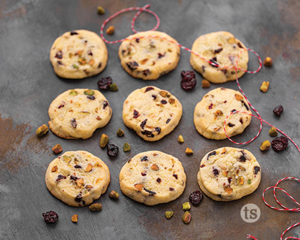 Cherry Pistachio Cookies