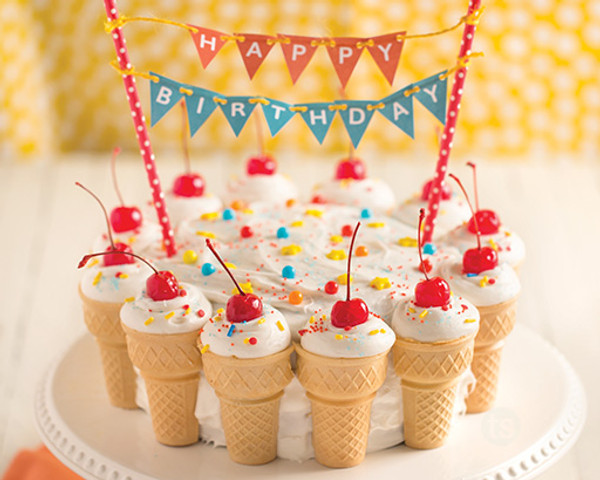 How to Make Ice Cream Cone Cake Pops - Frosting and Glue- Easy crafts,  games, recipes, and fun