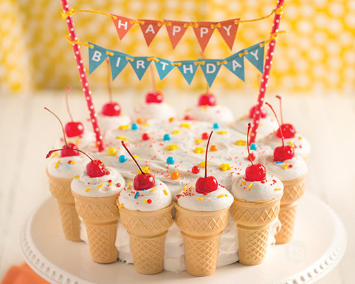 Ice Cream Cone Cake