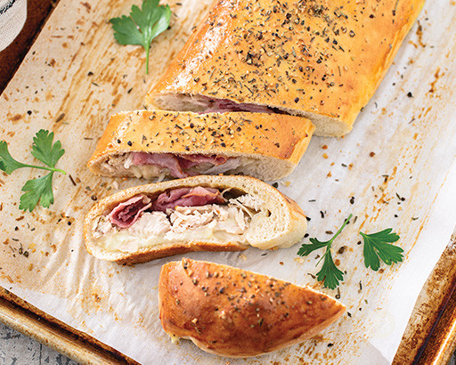 Magic Chicken Cordon Bleu Stromboli