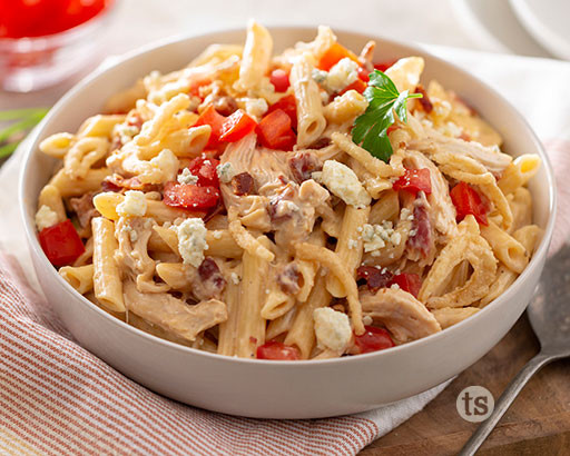 Garlic Parmesan Chicken Pasta