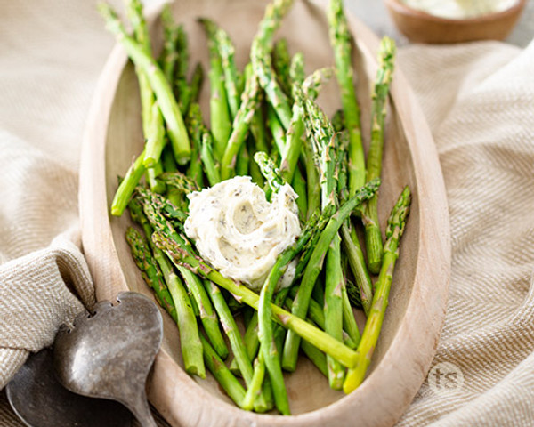 Rustic Buttered Asparagus