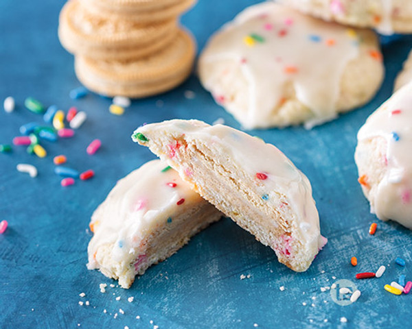 Stuffed Confetti Cookies