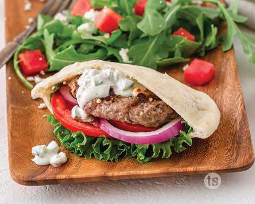 Gyro Style Burgers