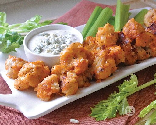 Breaded Buffalo Cauliflower