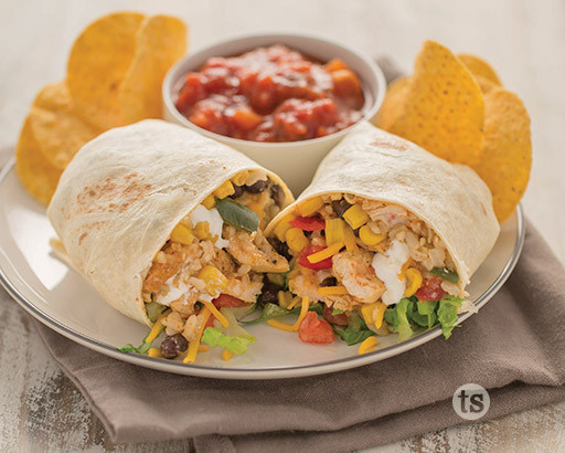 Southwestern Chicken Wraps