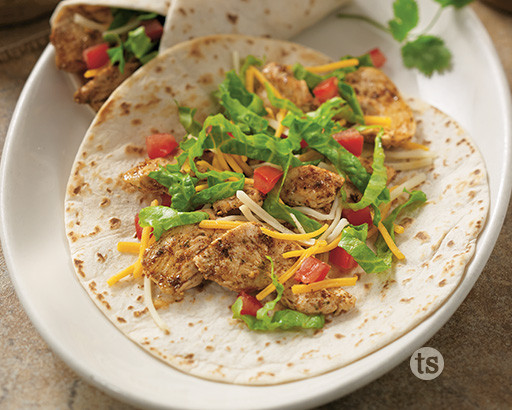 Wahoo Chicken Wraps