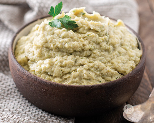 Spinach Herb Mashed Cauliflower