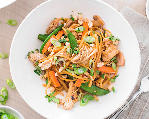 Bayou Chicken Veggie Noodle Bowls