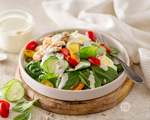 Grilled Chicken Spinach Salad
