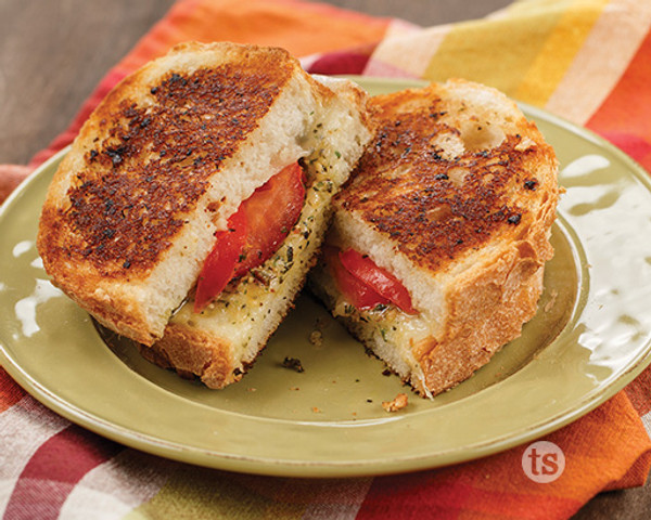 Balsamic Basil Grilled Cheese Sandwiches