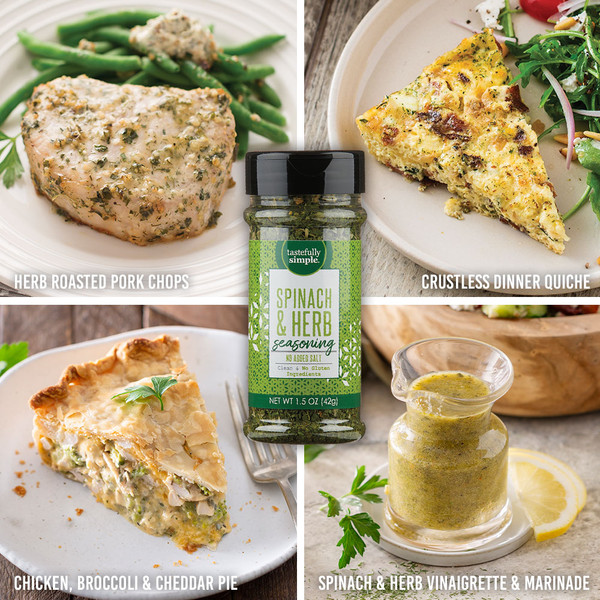 Spinach and Herb Seasoning Tastefully Simple