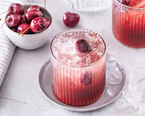 Black Cherry Vodka Spritzer